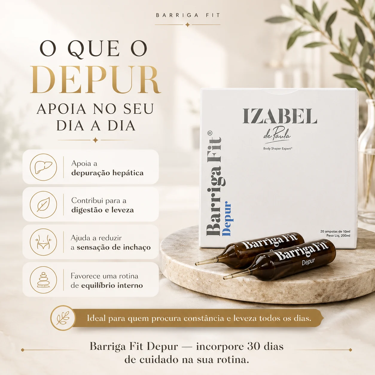 barriga fit depur — imagem premium do protocolo