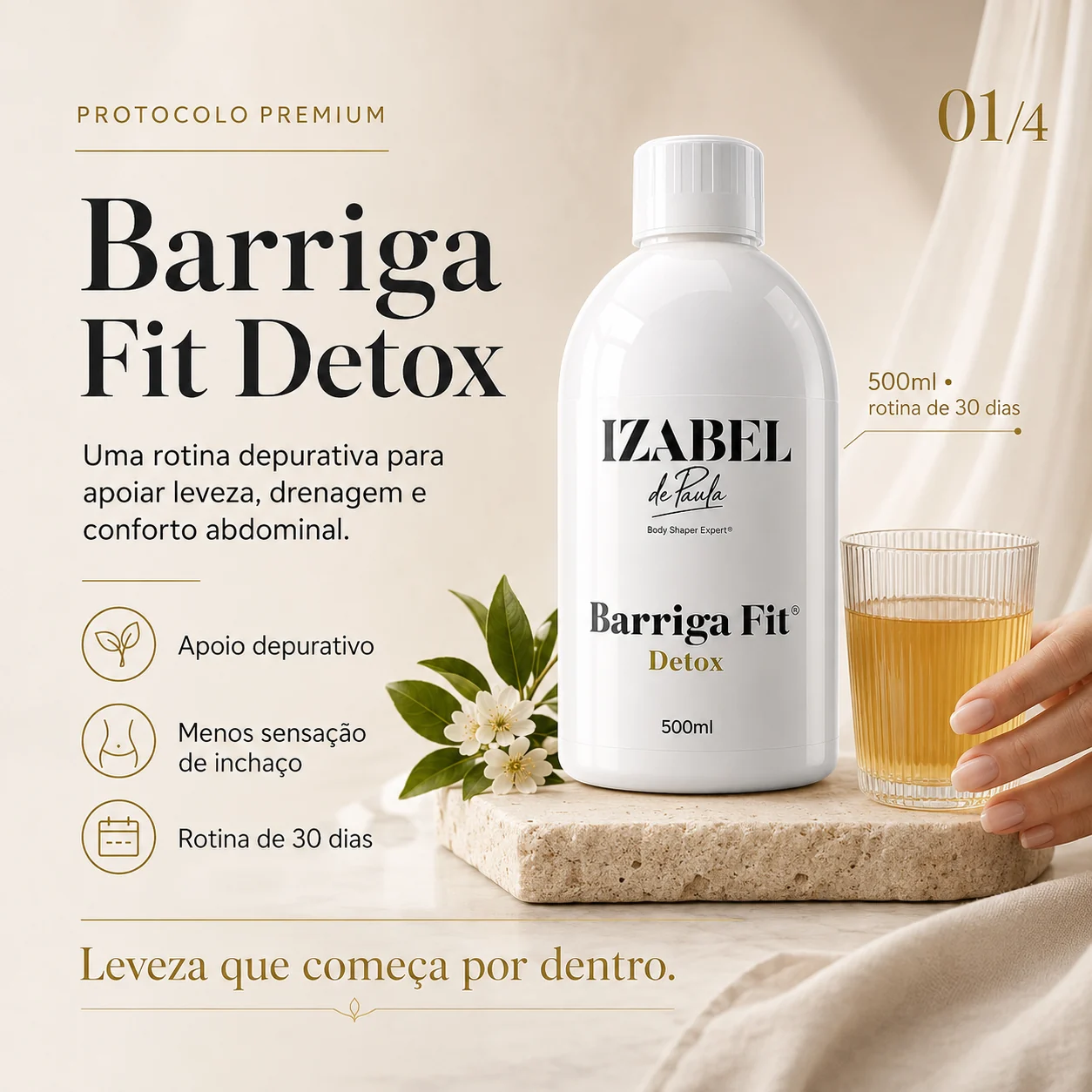 barriga fit detox — imagem premium do protocolo