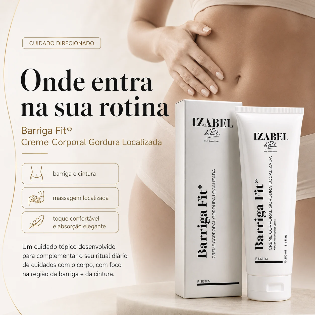 creme barriga fit — imagem premium do protocolo