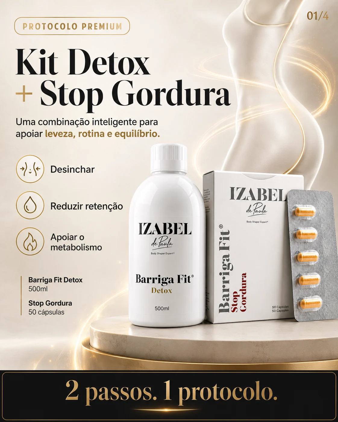 Kit Detox + Stop Gordura
