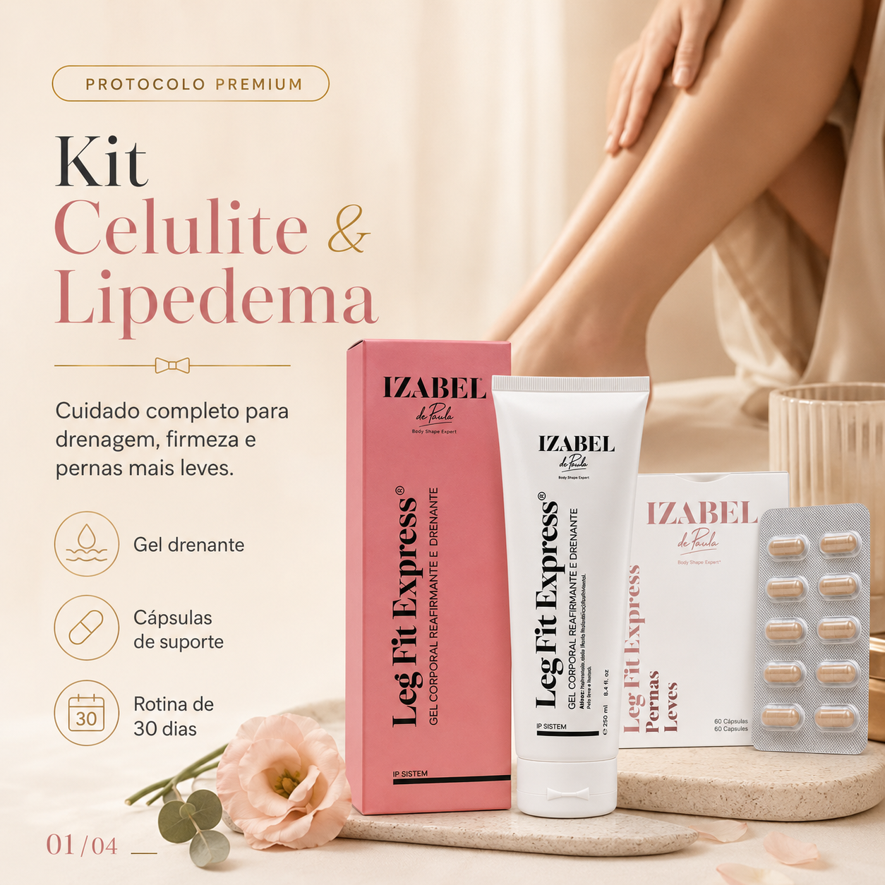 Kit Celulite e Lipedema — lifestyle
