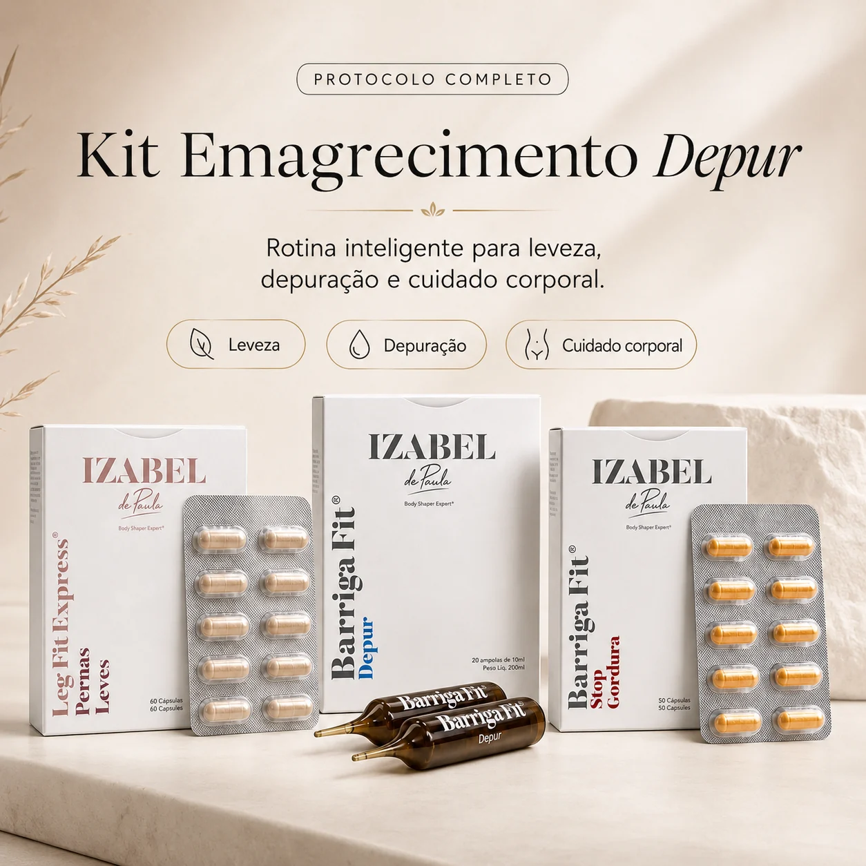 kit emagrecimento detox — imagem premium do protocolo