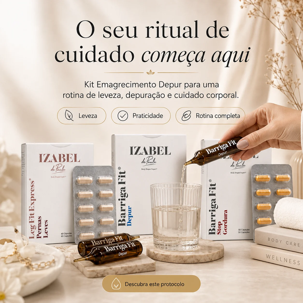 kit emagrecimento detox — imagem premium do protocolo